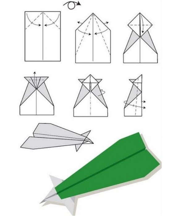 Как сделать модель самолета картинки