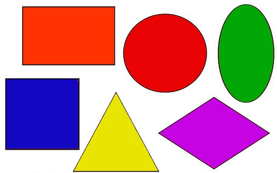 геометрические фигуры для детей