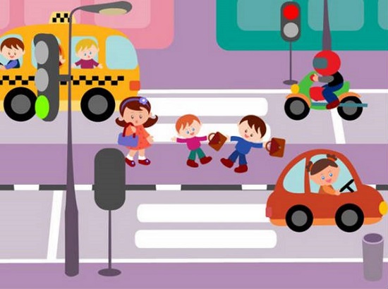 обучение детей правилам дорожного движения